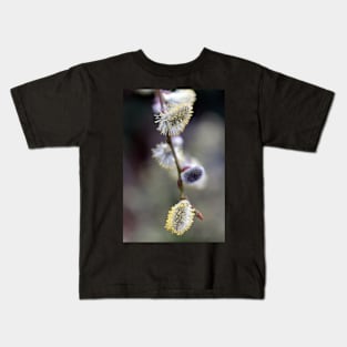 Bursting Buds Bowing in the Back Garden Kids T-Shirt